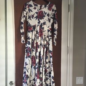 Free People First Kiss Floral Maxi Dress